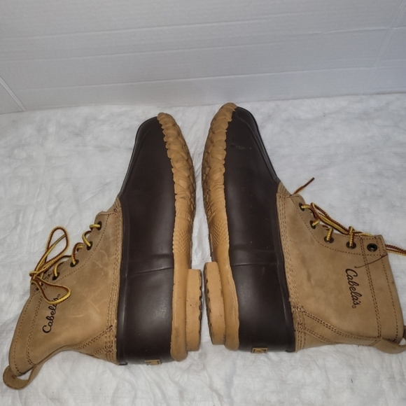 Cabela's Steel Shank Duck Boots Men's Size 10 - Picture 9 of 12